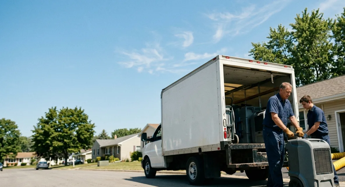 Water Damage Cleanup in Scottville, MI near me